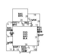 21 Berkeley St, Newton, MA 02465 floor plan