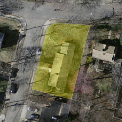 6 Princeton St, Newton, MA 02458 aerial view