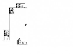 15 Woodrow Ave, Newton, MA 02460 floor plan