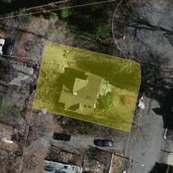 165 Oakleigh Rd, Newton, MA 02458 aerial view