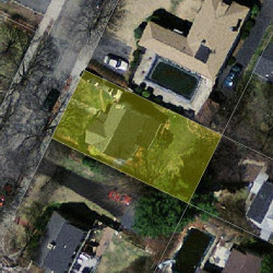 12 Pershing Rd, Newton, MA 02465 aerial view