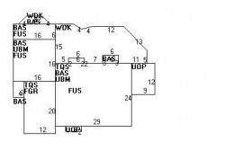 90 Roundwood Rd, Newton, MA 02464 floor plan