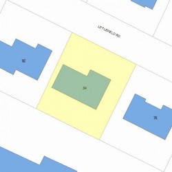 84 Littlefield Rd, Newton, MA 02459 plot plan