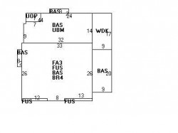 62 Park Ln, Newton, MA 02459 floor plan