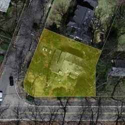 556 Quinobequin Rd, Newton, MA 02468 aerial view