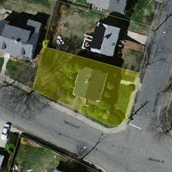 35 Wyoming Rd, Newton, MA 02460 aerial view