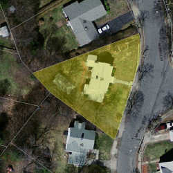 24 Morrill St, Newton, MA 02465 aerial view