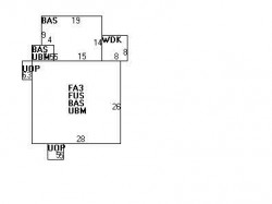 54 Lewis St, Newton, MA 02458 floor plan