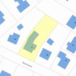 50 Woodland Rd, Newton, MA 02466 plot plan