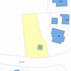 15 Hull St, Newton, MA 02460 plot plan
