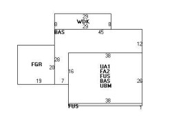 45 Bonnybrook Rd, Newton, MA 02468 floor plan