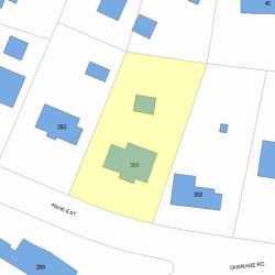 300 Prince St, Newton, MA 02465 plot plan