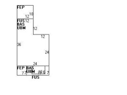 525 California St, Newton, MA 02460 floor plan