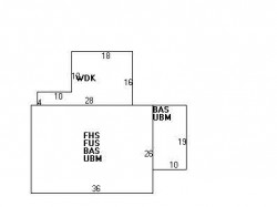 16 Kingston Rd, Newton, MA 02461 floor plan