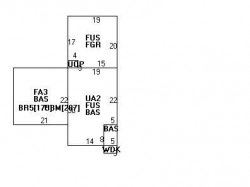 342 Quinobequin Rd, Newton, MA 02468 floor plan