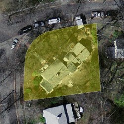 20 Stony Brae Rd, Newton, MA 02461 aerial view