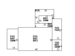 23 Locke Rd, Newton, MA 02468 floor plan