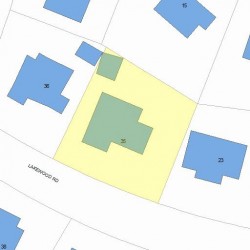 35 Lakewood Rd, Newton, MA 02461 plot plan