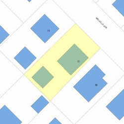 15 Melville Ave, Newton, MA 02460 plot plan