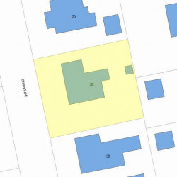 26 Orient Ave, Newton, MA 02459 plot plan