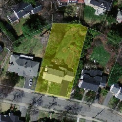 61 Miller Rd, Newton, MA 02459 aerial view