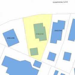 2150 Commonwealth Ave, Newton, MA 02466 plot plan