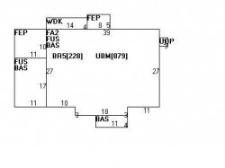 521 Chestnut St, Newton, MA 02468 floor plan