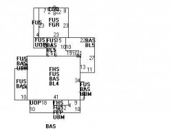37 Fairfax St, Newton, MA 02465 floor plan