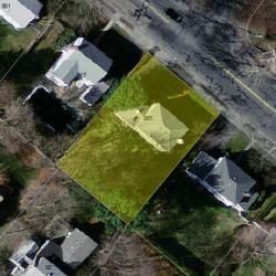 895 Dedham St, Newton, MA 02459 aerial view