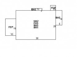 107 Washington St, Newton, MA 02458 floor plan