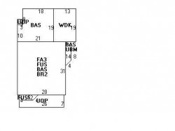 58 Adella Ave, Newton, MA 02465 floor plan