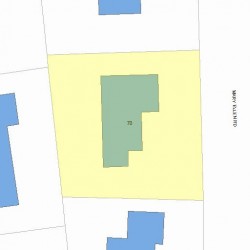 70 Mary Ellen Rd, Newton, MA 02468 plot plan