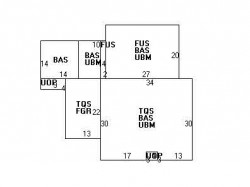 22 Nantucket Rd, Newton, MA 02461 floor plan