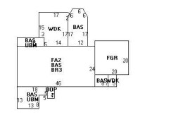 1370 Beacon St, Newton, MA 02468 floor plan