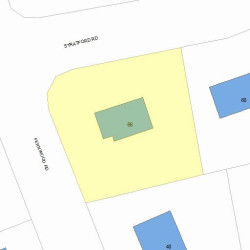 66 Stratford Rd, Newton, MA 02465 plot plan