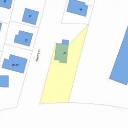 30 Abbott St, Newton, MA 02464 plot plan