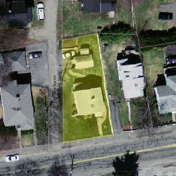 15 Auburn St, Newton, MA 02465 aerial view