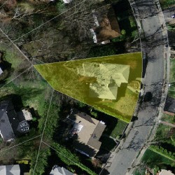 99 Deborah Rd, Newton, MA 02459 aerial view