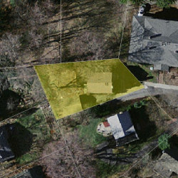 18 Weldon Rd, Newton, MA 02458 aerial view