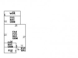 36 Wildwood Ave, Newton, MA 02460 floor plan