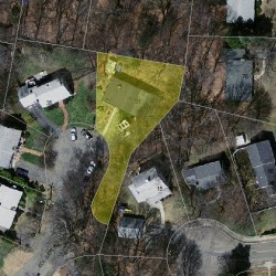 31 Colgate Rd, Newton, MA 02462 aerial view