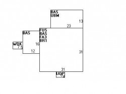 54 Brentwood Ave, Newton, MA 02459 floor plan