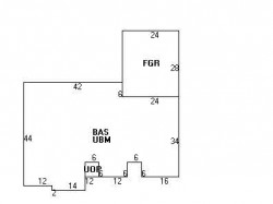 227 Derby St, Newton, MA 02465 floor plan