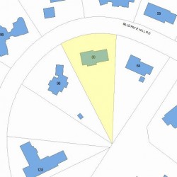 80 Baldpate Hill Rd, Newton, MA 02459 plot plan