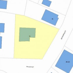19 Jefferson St, Newton, MA 02458 plot plan