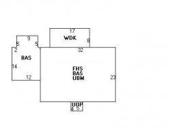 21 Carleton St, Newton, MA 02458 floor plan