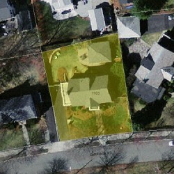 1103 Commonwealth Ave, Newton, MA 02459 aerial view