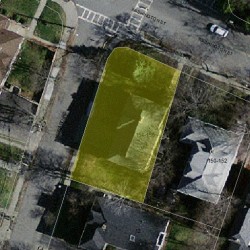 156 Washington St, Newton, MA 02458 aerial view