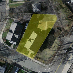 58 Capital St, Newton, MA 02458 aerial view