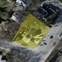 1365 Centre St, Newton, MA 02459 aerial view